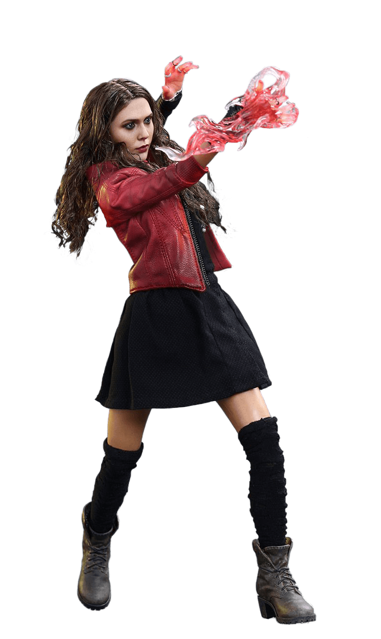 Scarlet Witch Fighting