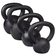 Black Kettlebells Set
