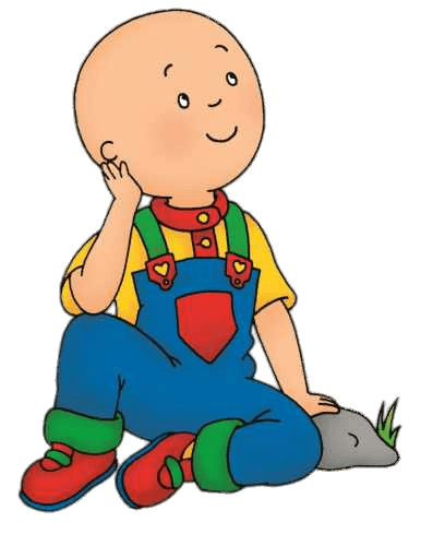Caillou Daydreaming