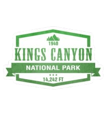 Kings Canyon National Park Sticker