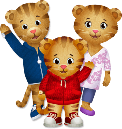 Daniel Tiger With Mum and Dad