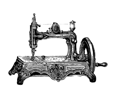 Small Vintage Sewing Machine