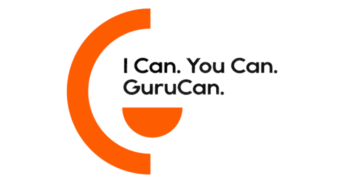GuruCan logo and slogan
