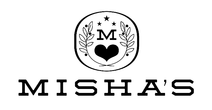 Misha's Kind Foods logo black