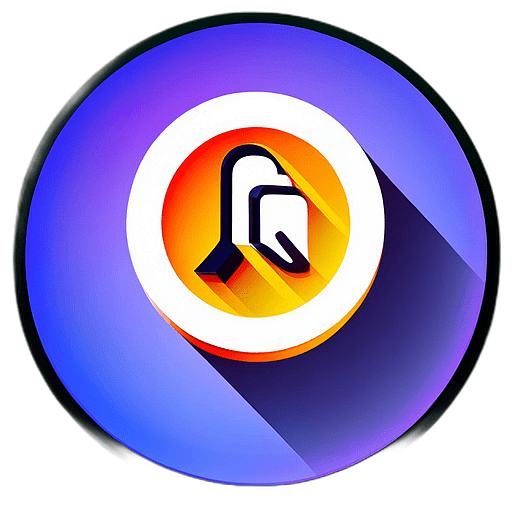 Hostel, Minimalist App Icon - Circle Icon Bevel Border