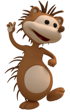 Uki Character Hedgehog