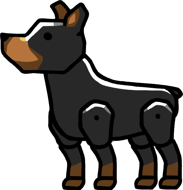 Scribblenauts Doberman