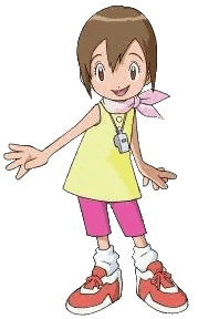 Digimon Character Young Kari Kamiya