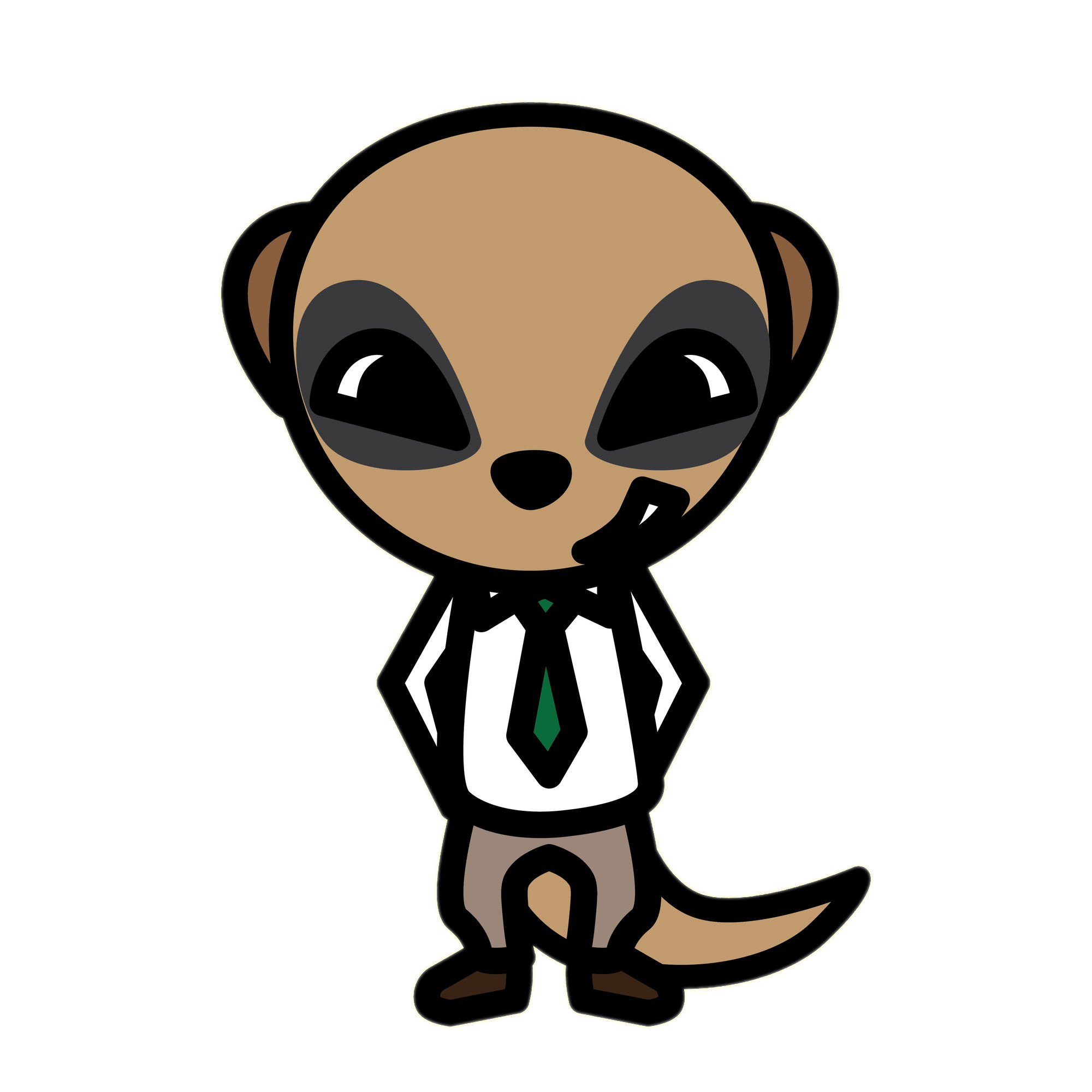 Aggretsuko Chief Komiya the Meerkat