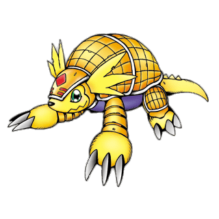 Digimon Character Armadillomon