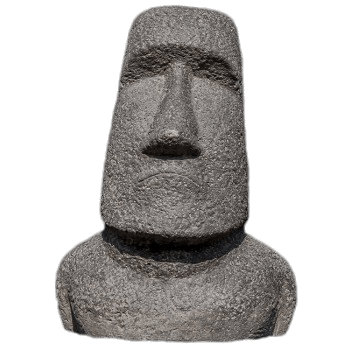 Moai Head Easter Island