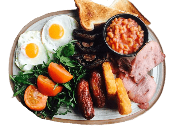 Large English Breakfast Plate