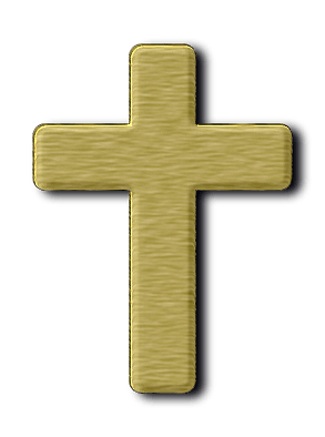 Wooden Shaded Cross