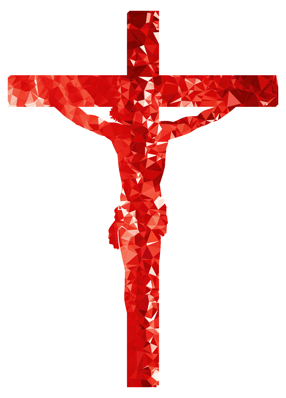 Ruby Jesus on the Cross