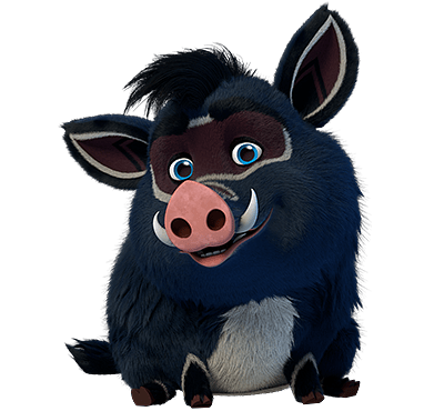 Leo & Tig Character Kuba