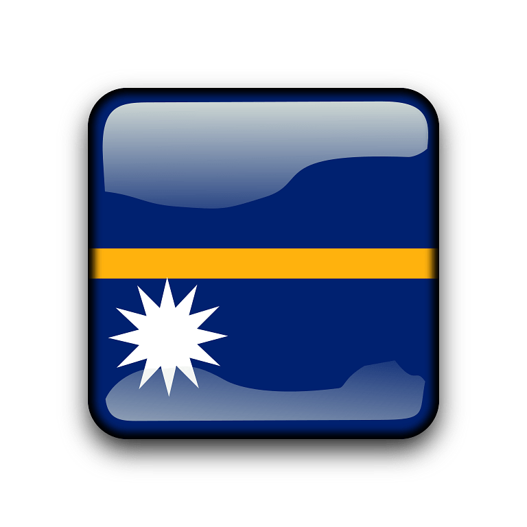 Nauru Flag Icon