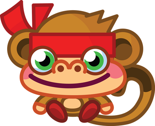 Chop Chop Character Chimp