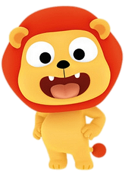 Grami the Circus Lion with Open Mouth