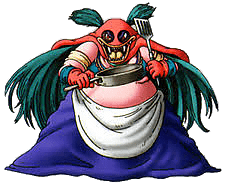 Dragon Quest (Dragon Warrior) Character Robbin's Old Lady