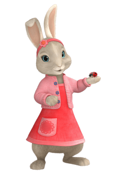 Lily Bobtail With Ladybug on Paw