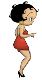 Betty Boop Side View