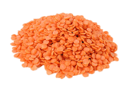 Small Heap Of Red Lentils