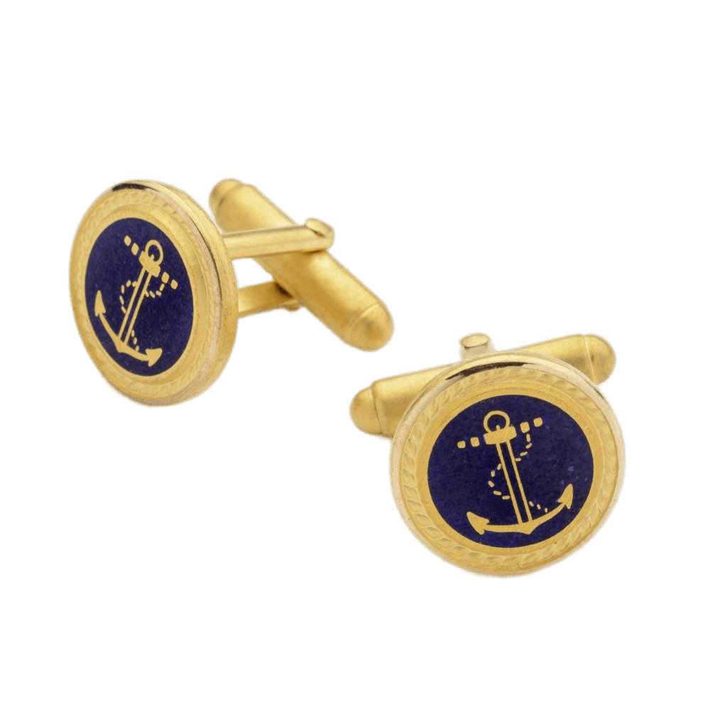 Anchor & Rope Cufflinks