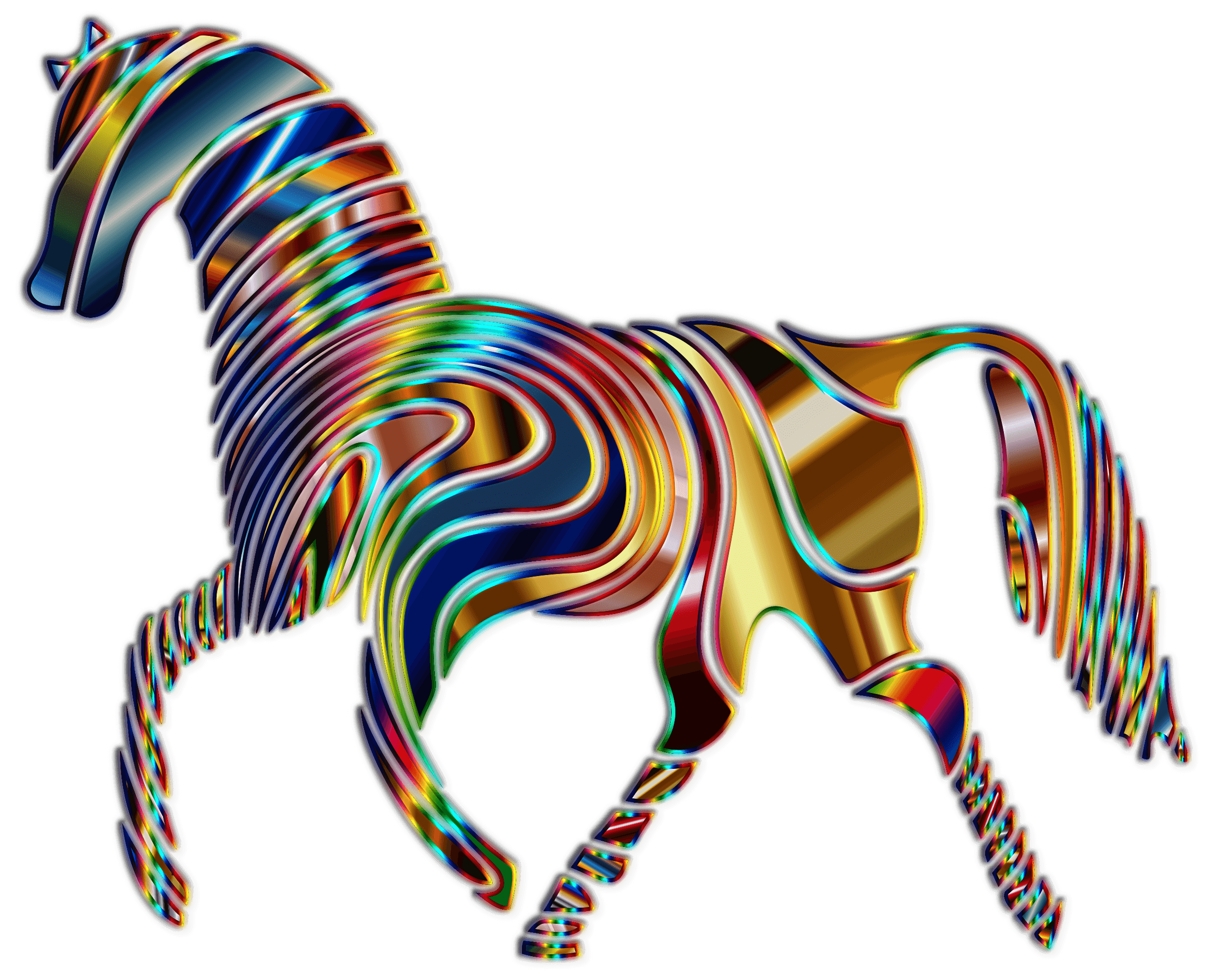 Psychedelic Horse