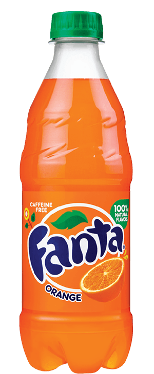 Fanta Orange Bottle