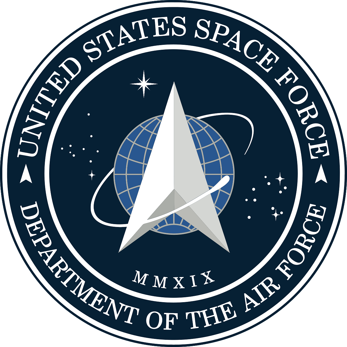 Space Force Logo Badge
