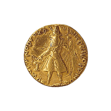 Gold Coin of Kanishka