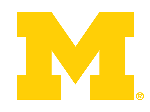 University of Michigan yellow M