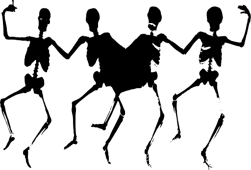 Halloween Dancing Skeletons