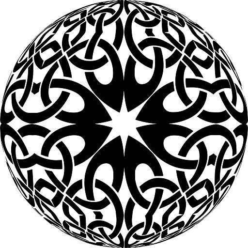 Abstract Geometric Celtic Knot