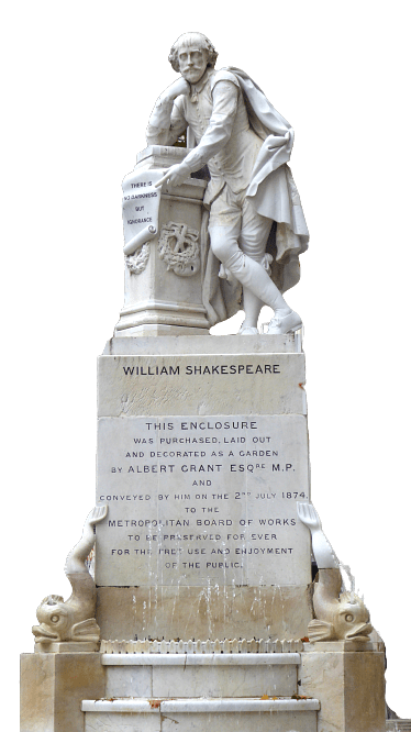 Shakespeare Statue Leicester Square London