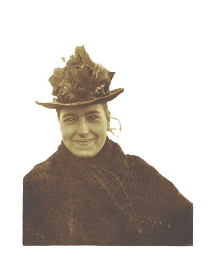 Smiling Victorian Woman