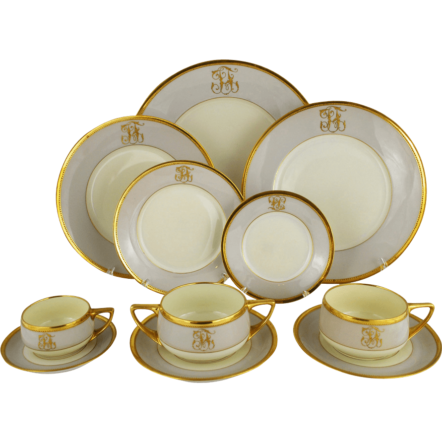 Art Deco Dinner Service