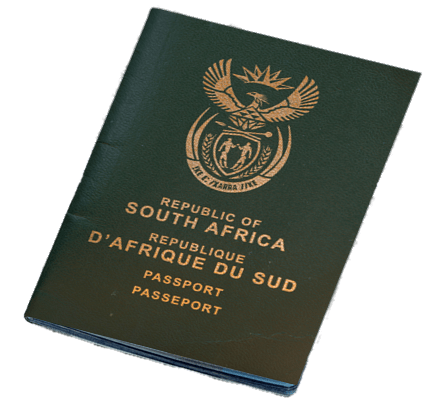 Passport of the Republic of South Africa