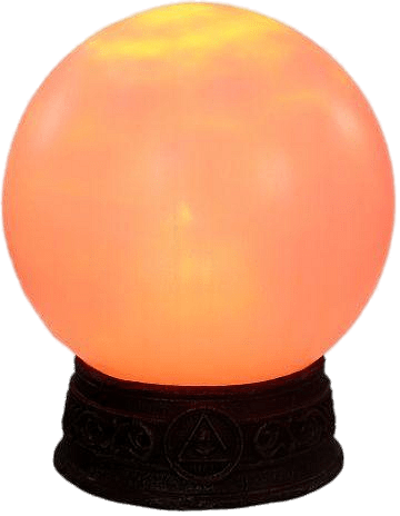 Orange Crystal Ball