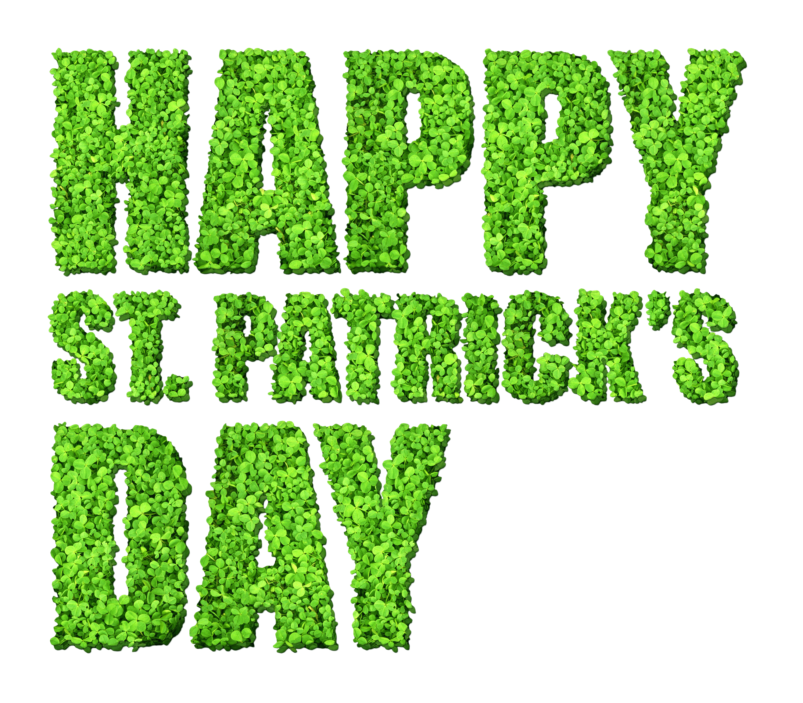 Happy St Patrick's Day Grass Sign