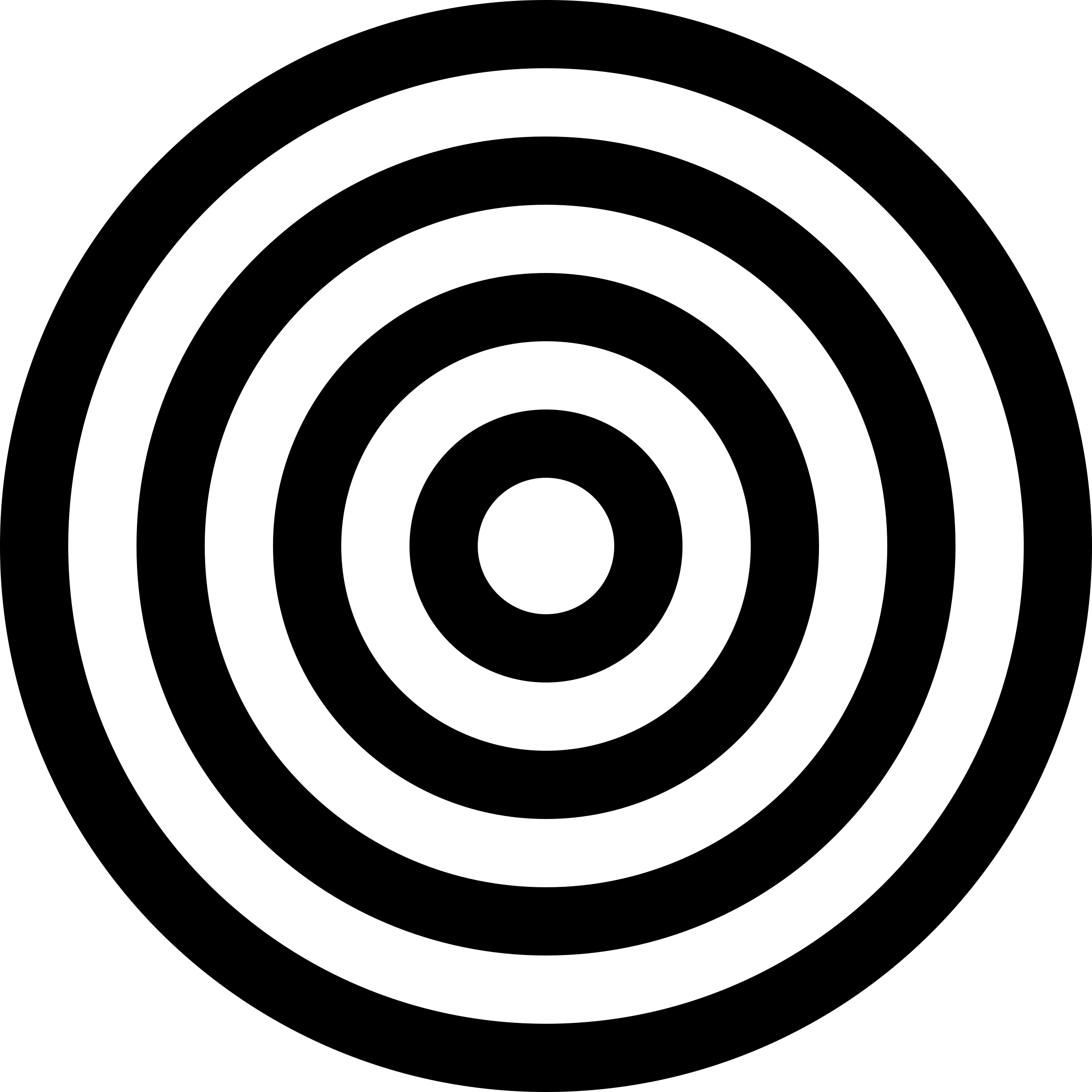 Black and White Target
