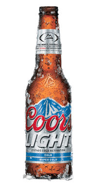 Coors Light Bottle