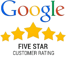 Google Five Star Customer Rating