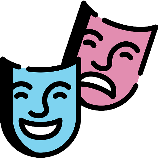 Theatre Masks Icon
