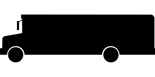Silhouette of Schoolbus