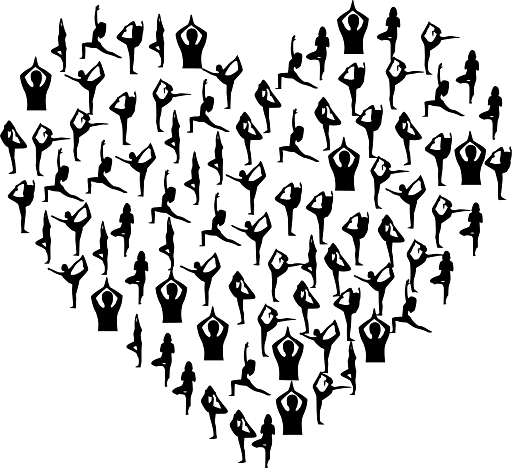 Love Heart Yoga Poses