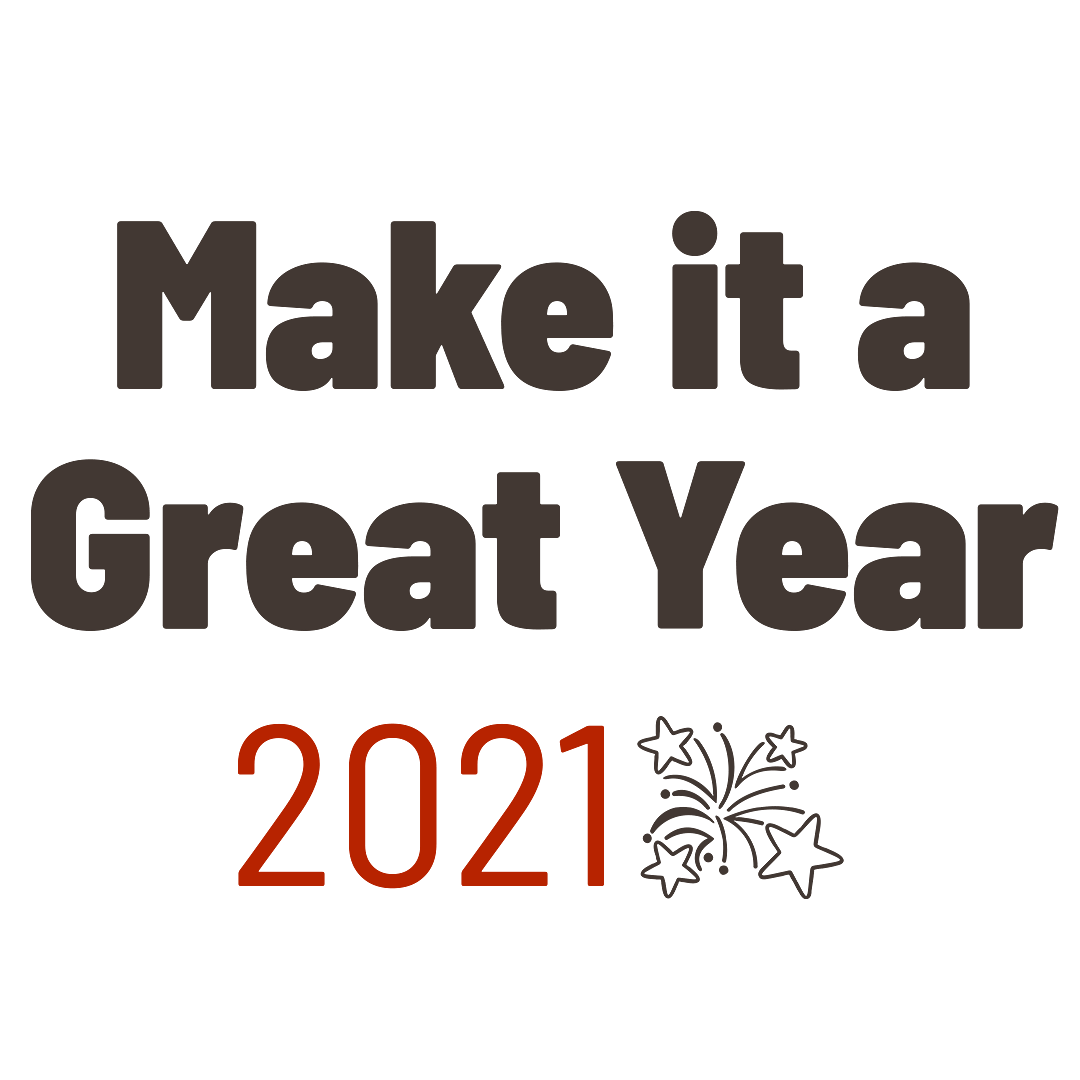 make it a great year 2021 fireworks icon