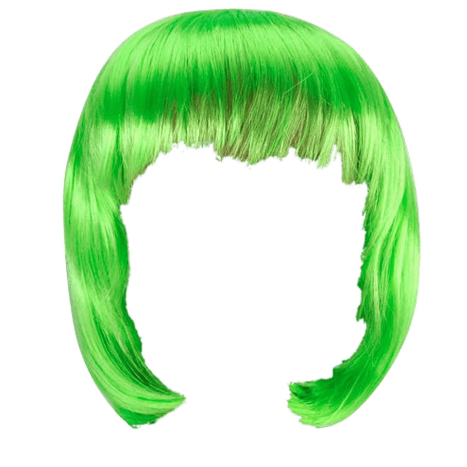 Wig Green Bob