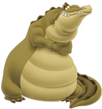 Louis the Alligator Afraid