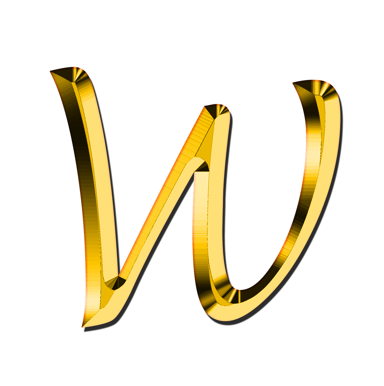 Capital Letter W